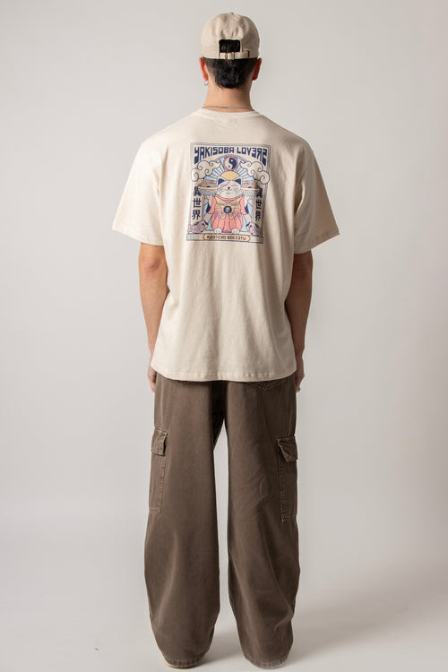 Camiseta Yakisoba Lovers Organic Cotton Ivory