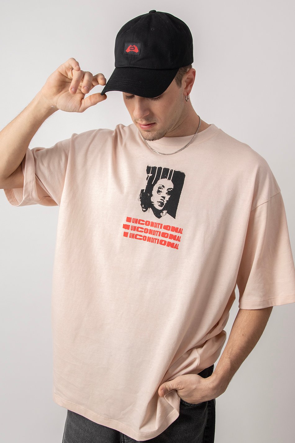 T-shirt Too Many Rules Society Baby Pink