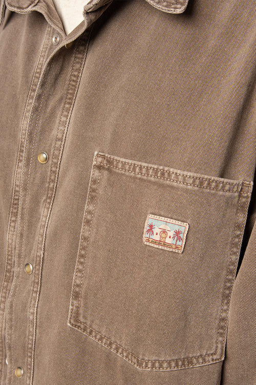 Menkes Washed Brown Shirt