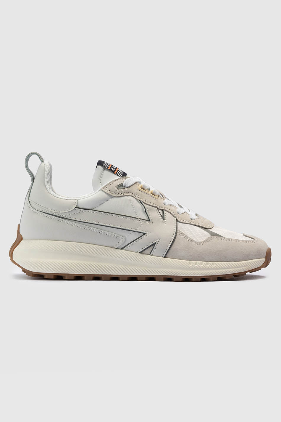 Retro Running Woman Off White