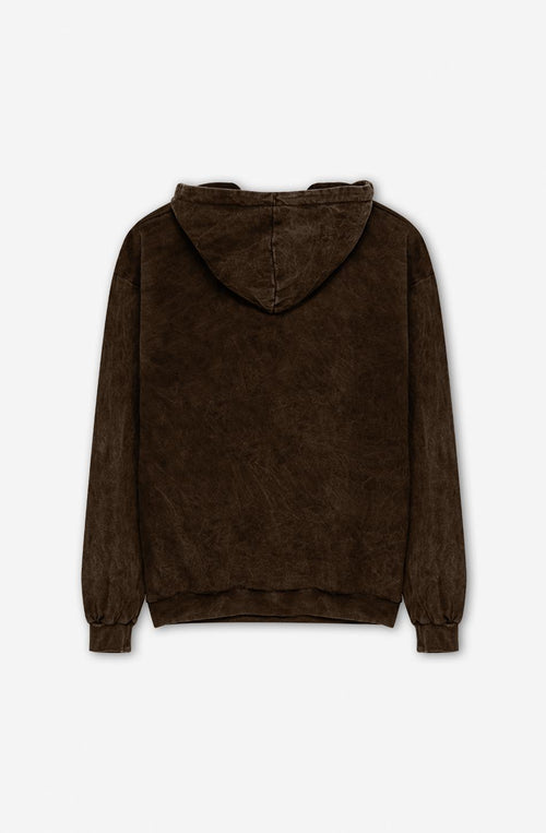 Brown Washed Vancouver Society Sweatshirt