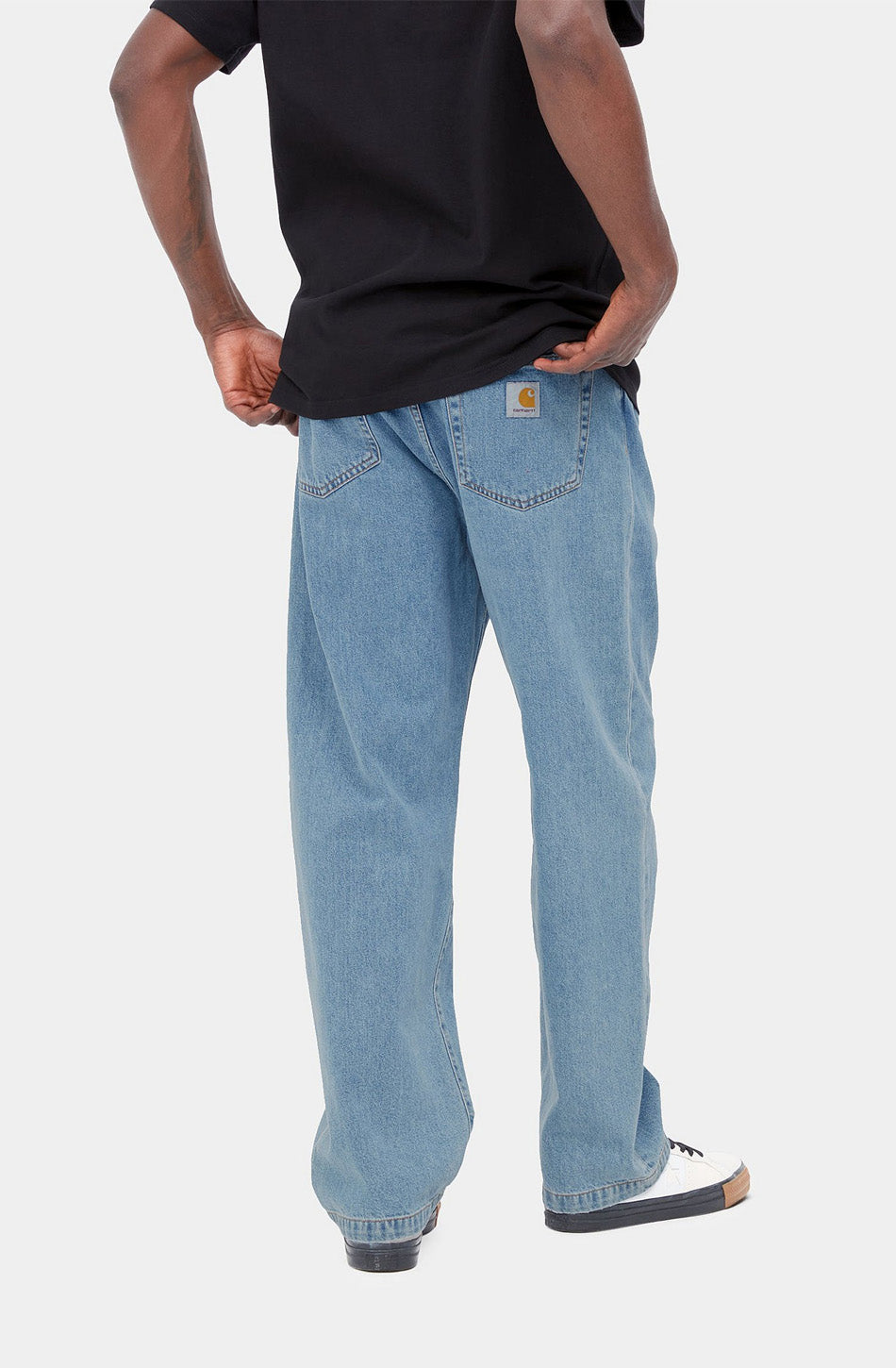 Pantalón Carhartt WIP Landon Blue Heavy Stone Wash