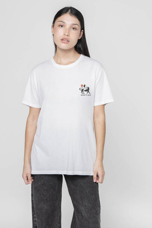 White Neverland Washed T-shirt