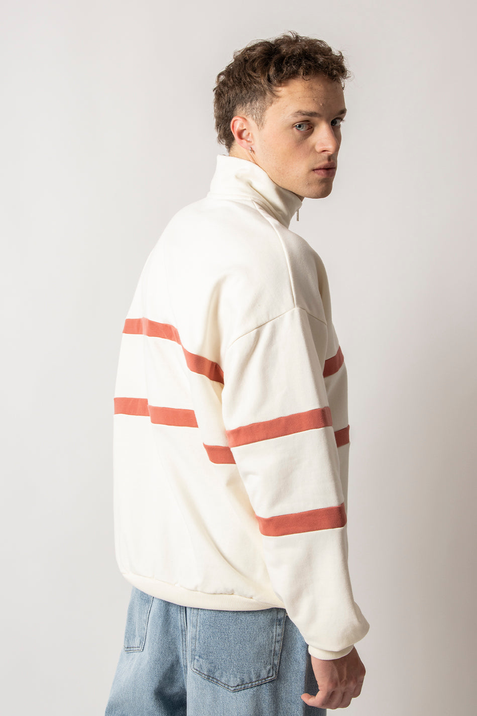 Sweatshirt Berwin Ivory / Cresent