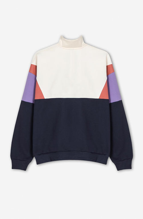 Ivory/Crescent/Navy Arthur Sweatshirt