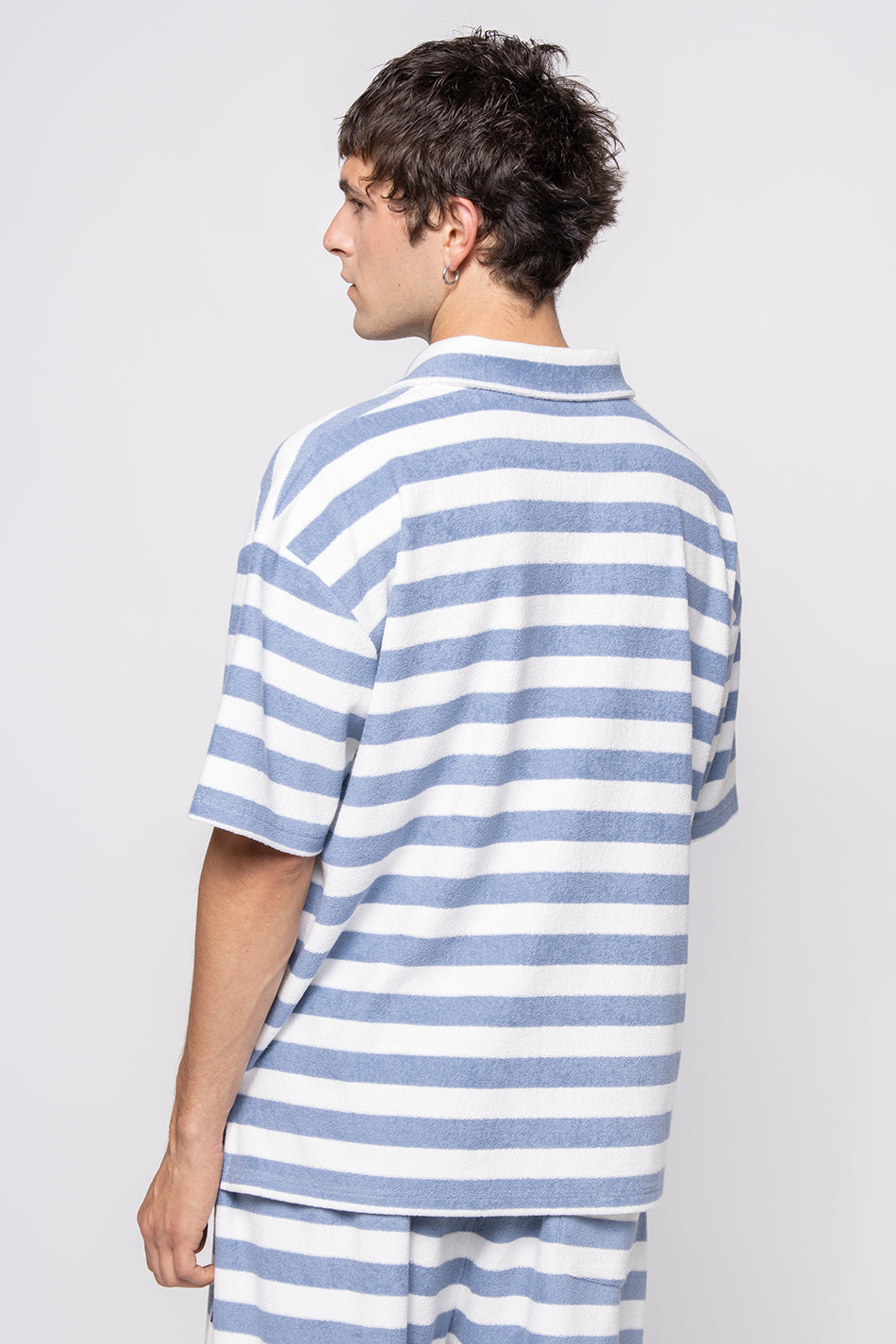 Polo Towell Stripe Blue / White