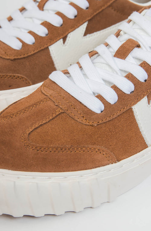 Kaotiko Keoni Low Vega Cognac-Sneaker