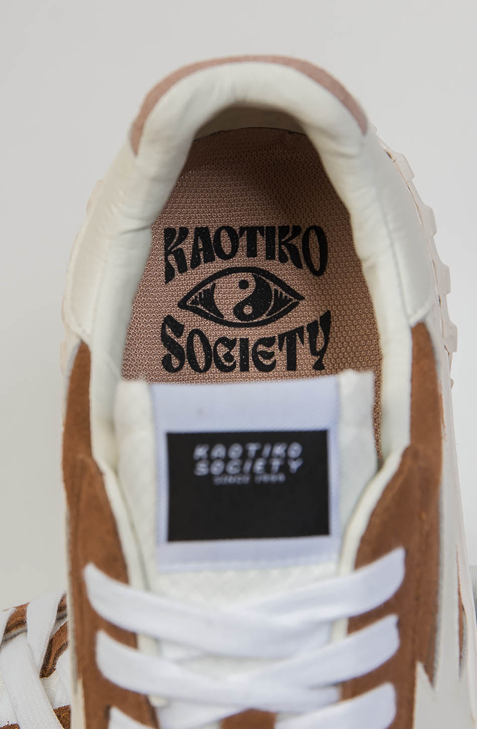 Kaotiko Keoni Low Vega Cognac-Sneaker