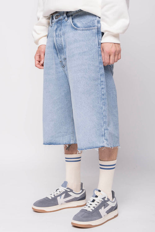 Lockere Baggy Denim Bermuda Shorts