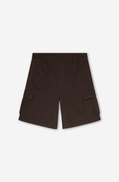 Bermuda Cargo Wide Leg Brown Light