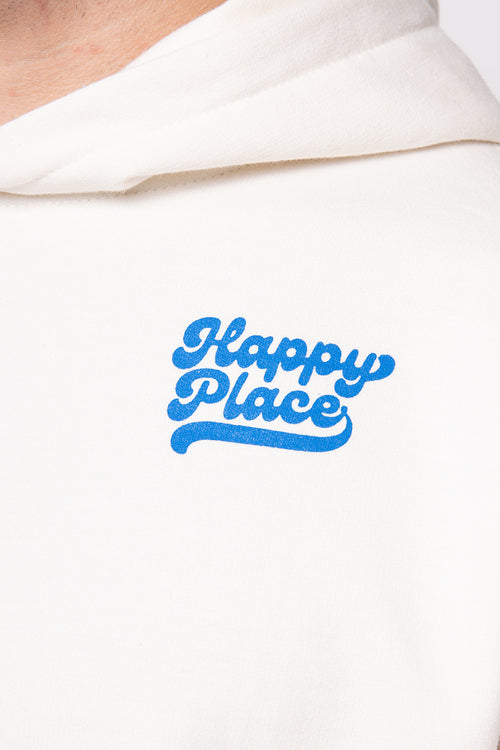 Sudadera Happy Place Ivory