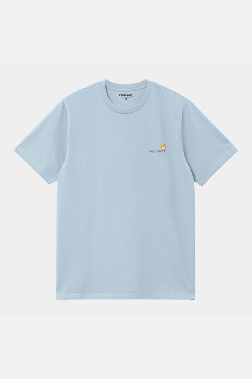 Carhartt WIP American Script Frosted Blue T-Shirt