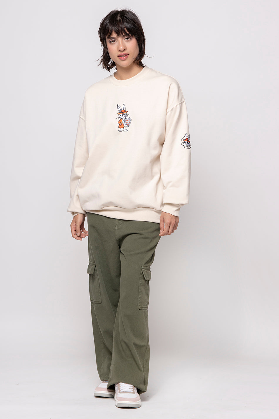 Sweatshirt Rabbit Bone