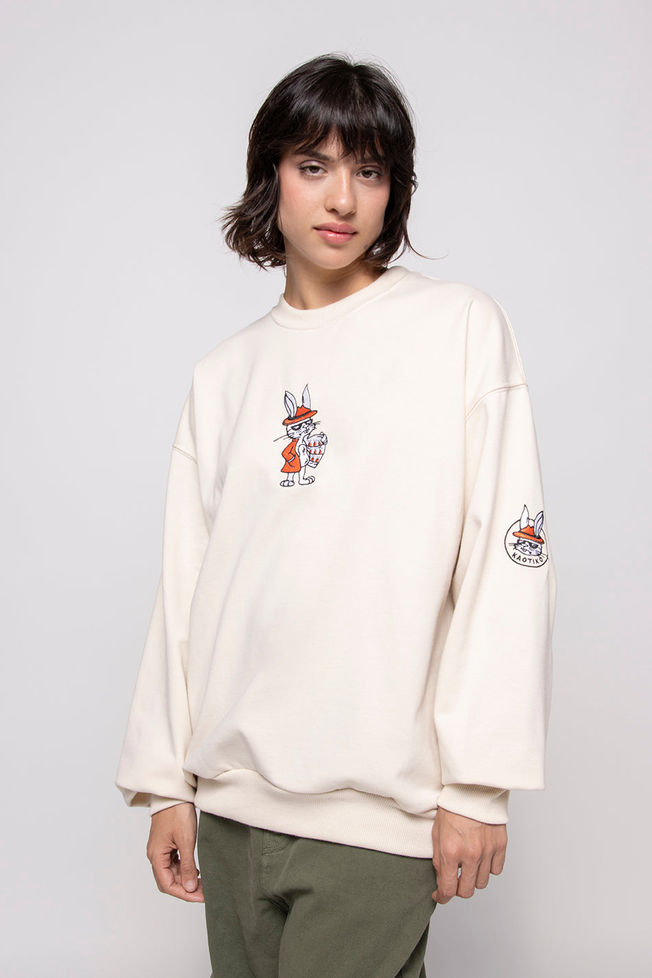 Sweatshirt Rabbit Bone