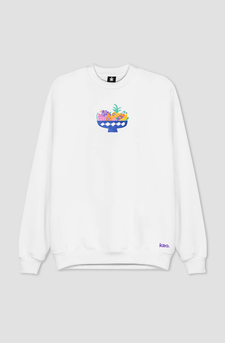 Fruiterer Weißes Sweatshirt