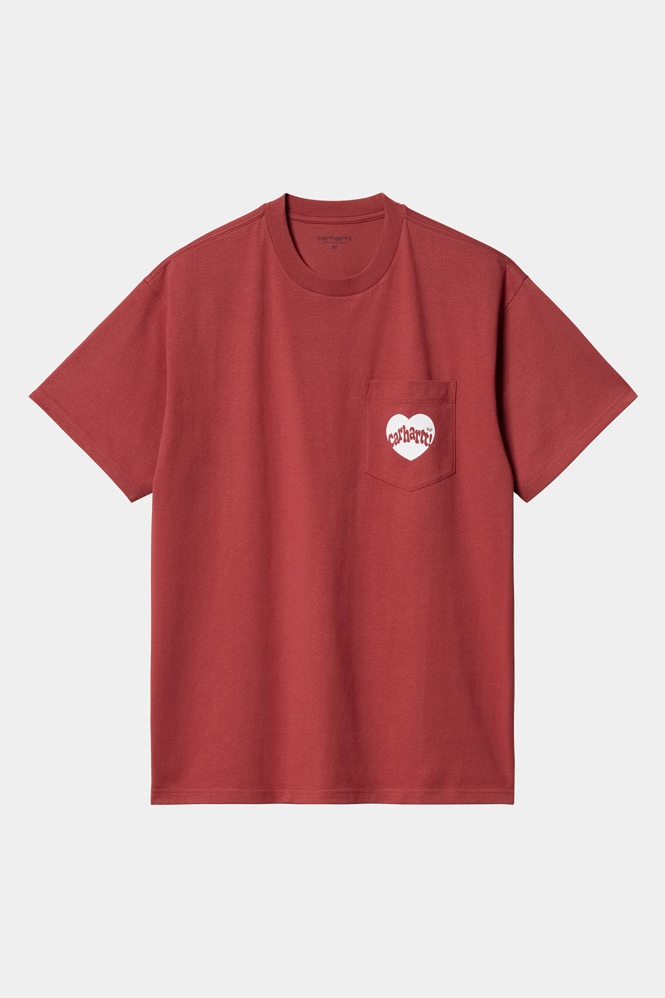 Carhartt WIP Amour Pocket Toskana / Weißes T-Shirt