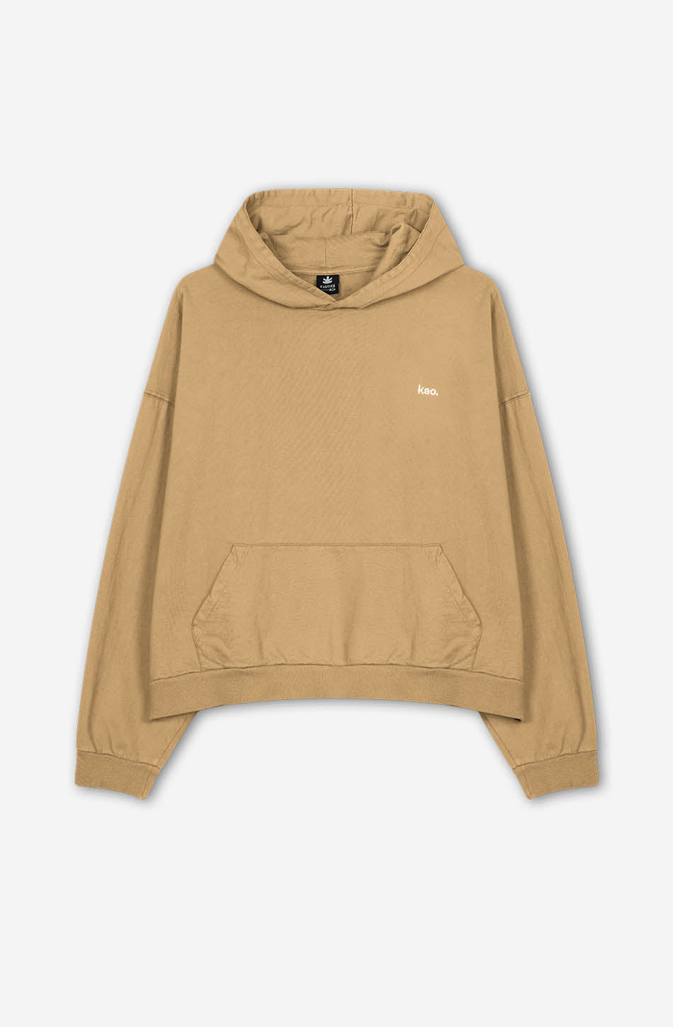 Sweatshirt Washed Fabien Hazelnut