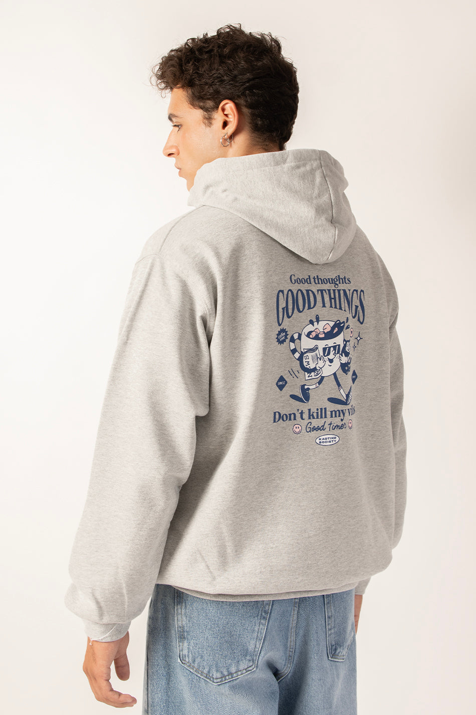 Graues Good Things-Sweatshirt