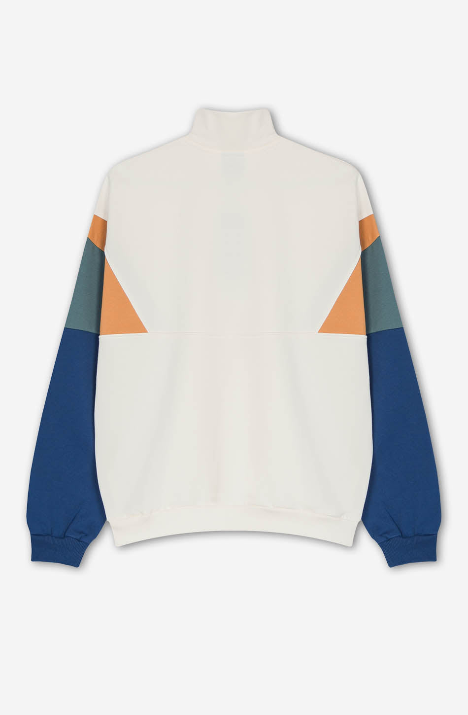 Arthur Elfenbein / Safran / Marineblaues Sweatshirt