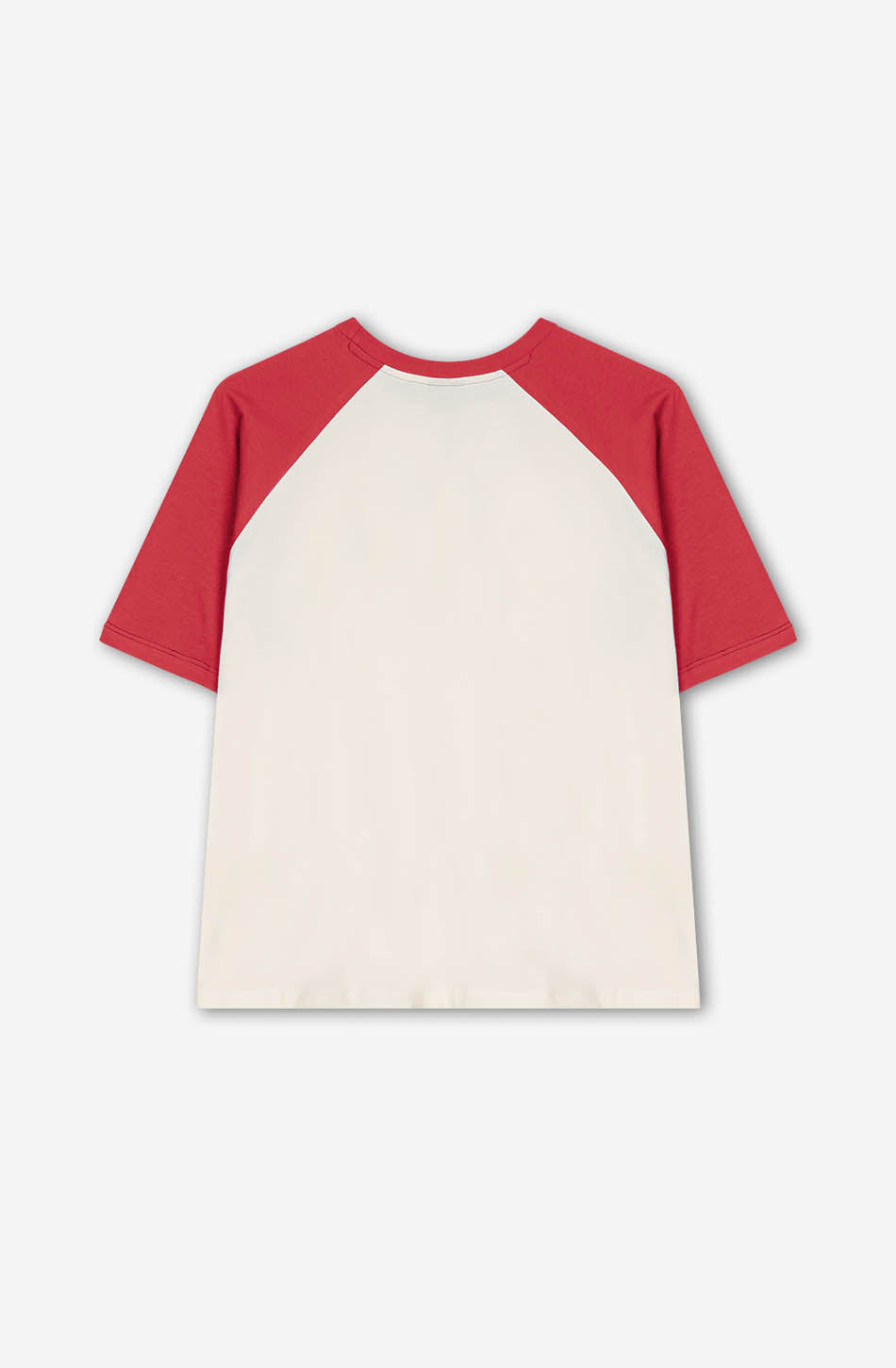 Rang Piero T-Shirt Elfenbein/Rot