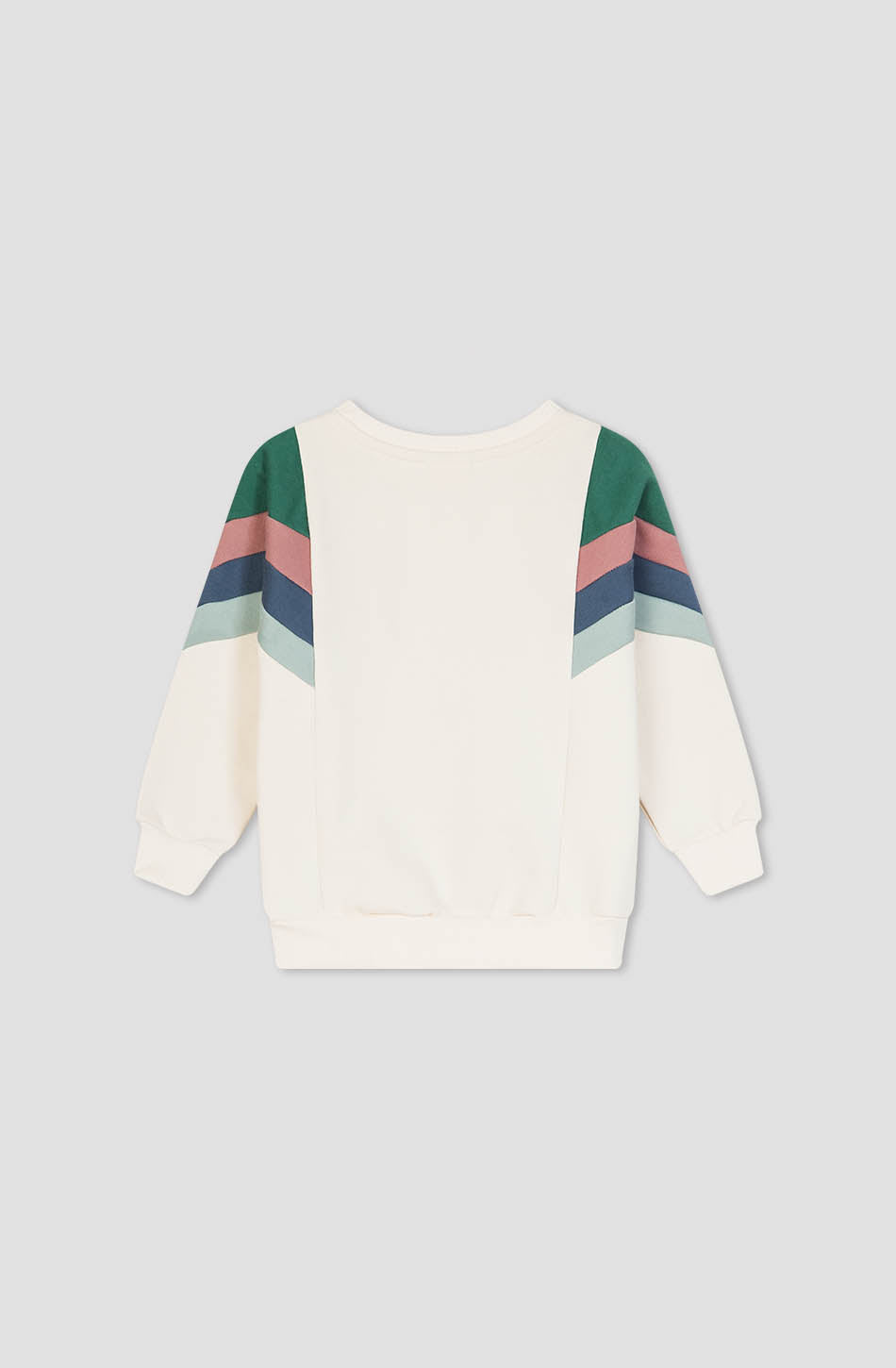 Seattle Bone/Grünes Sweatshirt