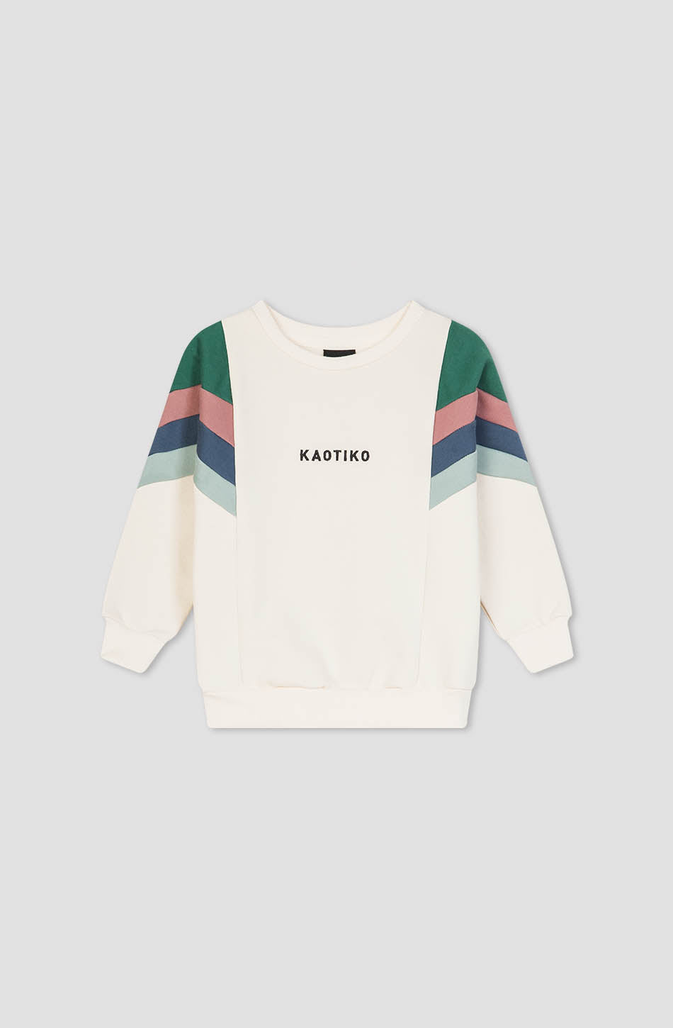 Seattle Bone/Grünes Sweatshirt