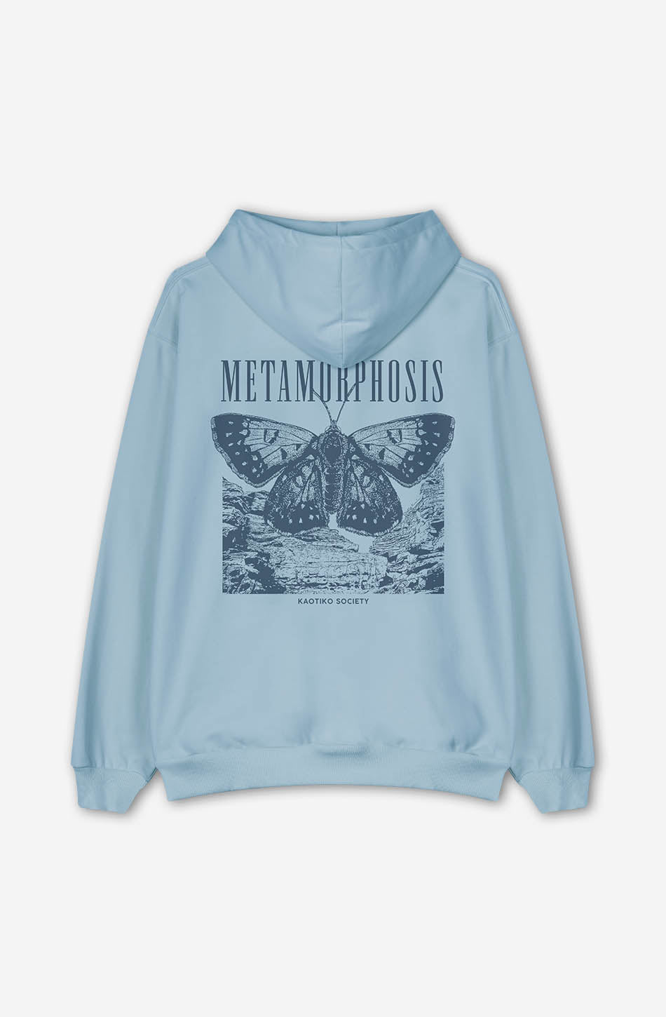 Verwaschenes Metamorphosis Blue Fly Sweatshirt