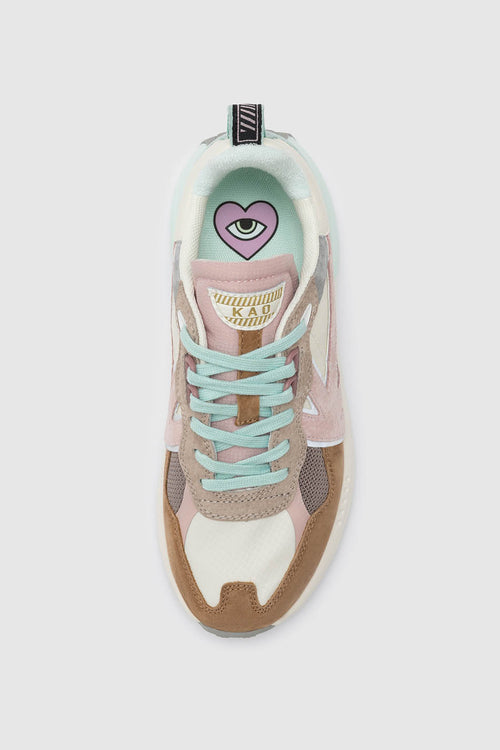 Kaotiko Detroit Tan Rose Sneakers