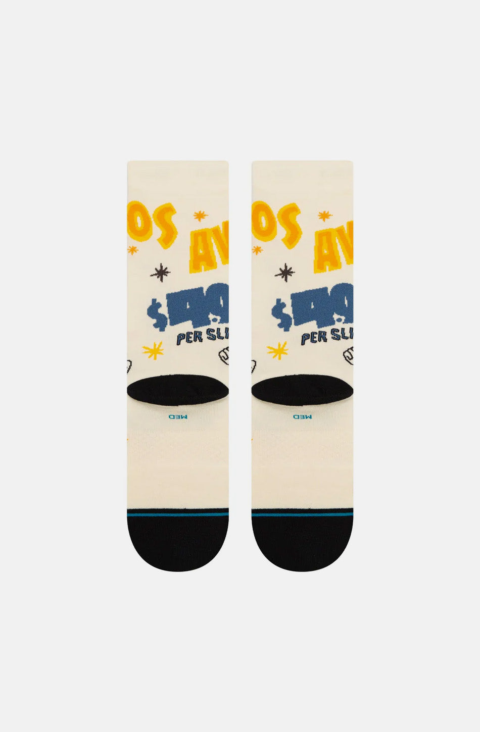 Stance Food Stand Crew Canvas Socks