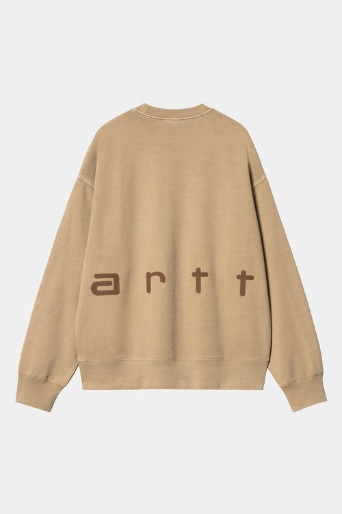 Carhartt WIP Script Peanut/Tabak Sweatshirt