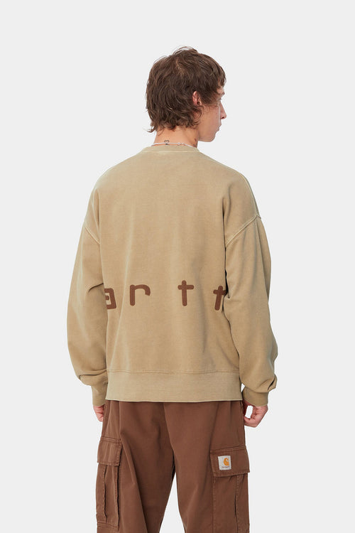 Carhartt WIP Script Peanut/Tabak Sweatshirt