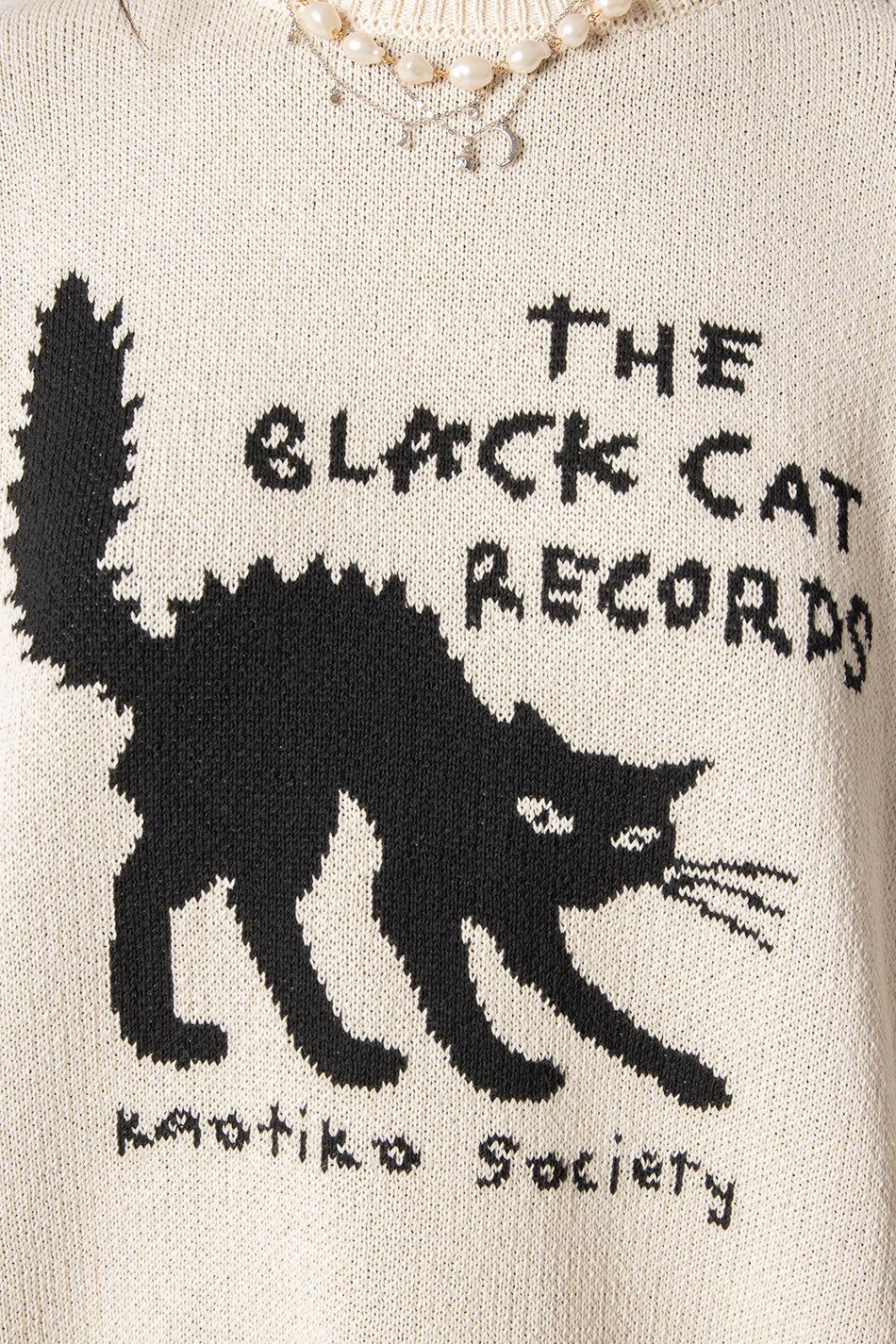 Jersey The Black Cat Records Ivory