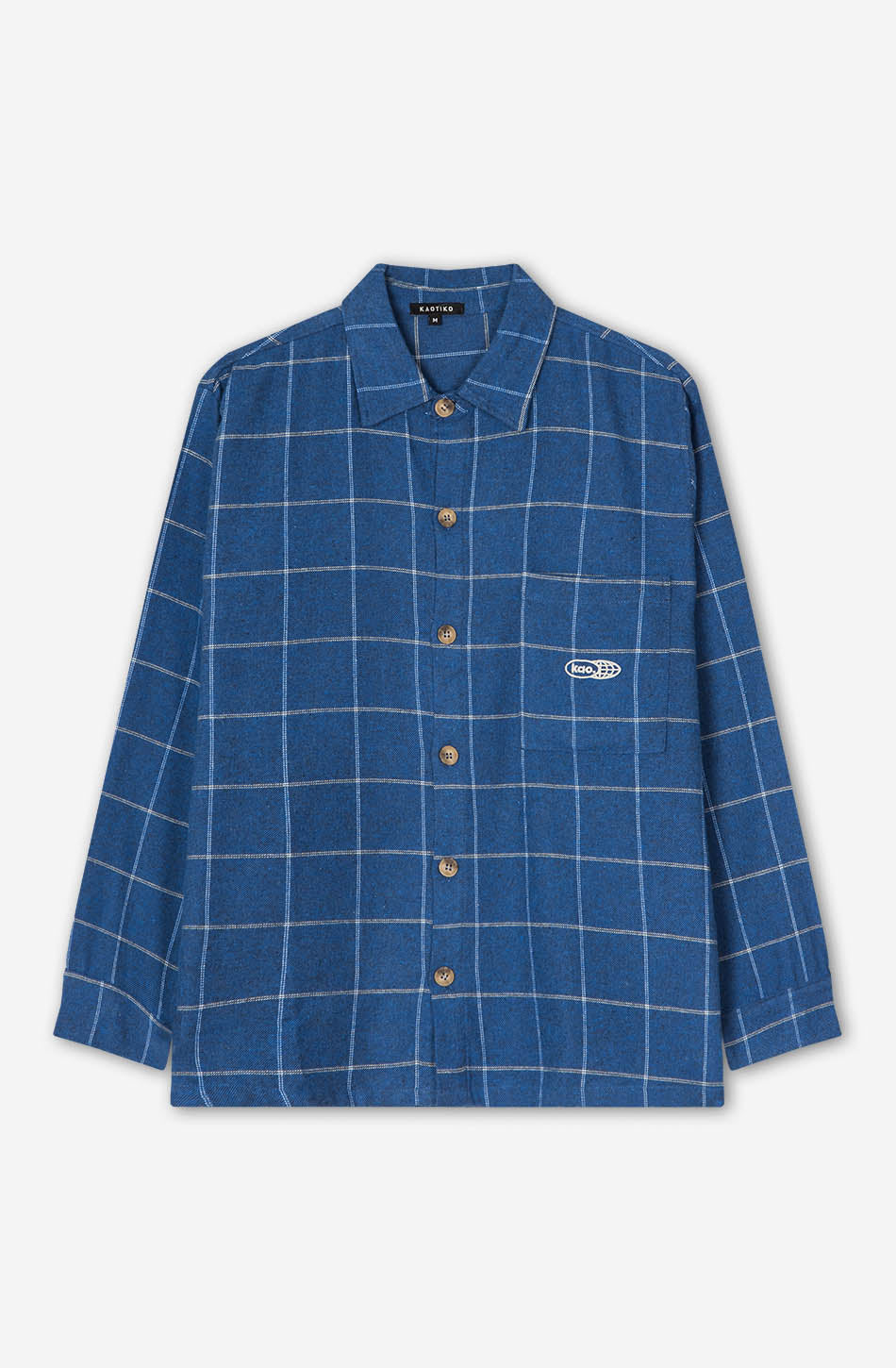 Milton Checked Shirt Blue