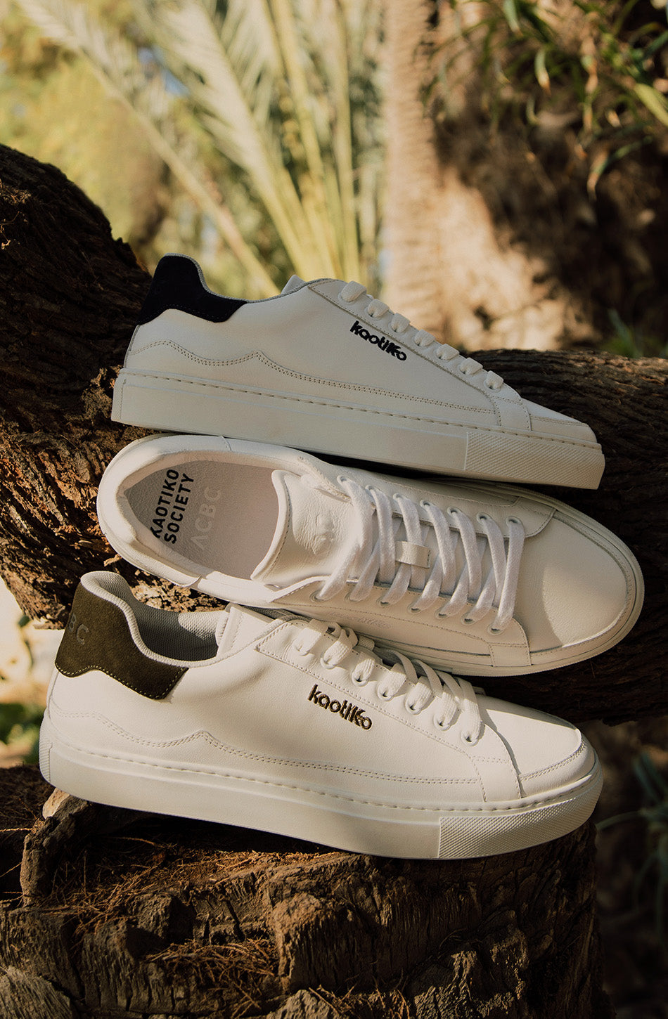 ACBC x Kaotiko White Sneakers