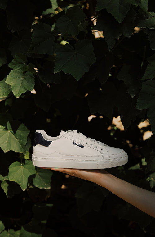 ACBC x Kaotiko White / Blue Sneakers