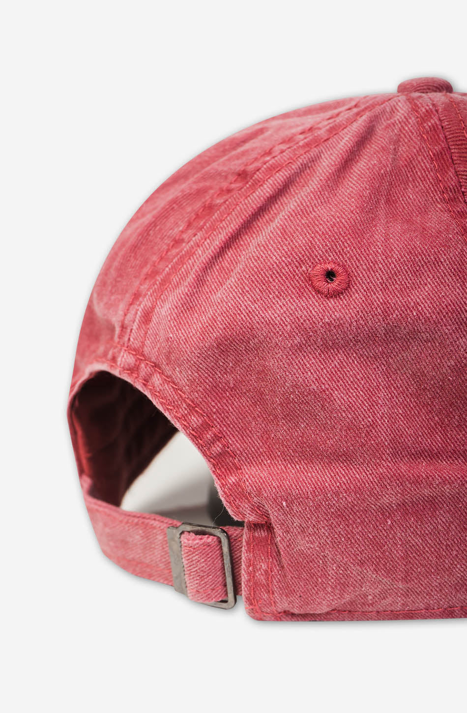 Washed Moon Burgundy Cap