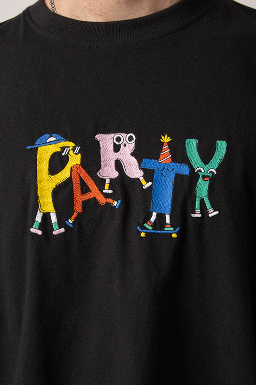 T-shirt noir oversize Party 