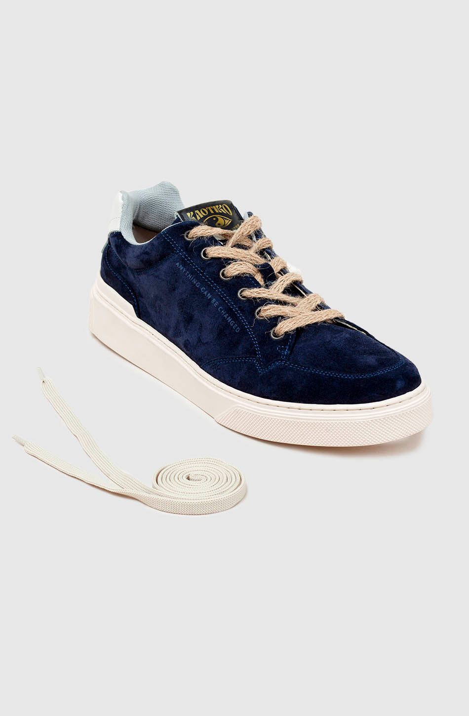 ACBC x Kaotiko Blaue Turnschuhe