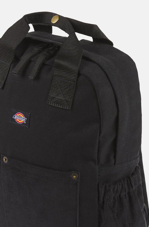 Dickies Sac à dos en velours côtelé noir