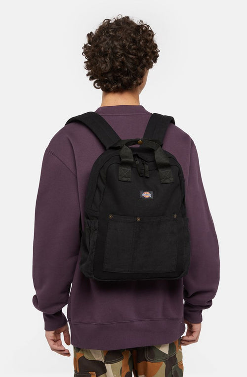 Dickies Sac à dos en velours côtelé noir