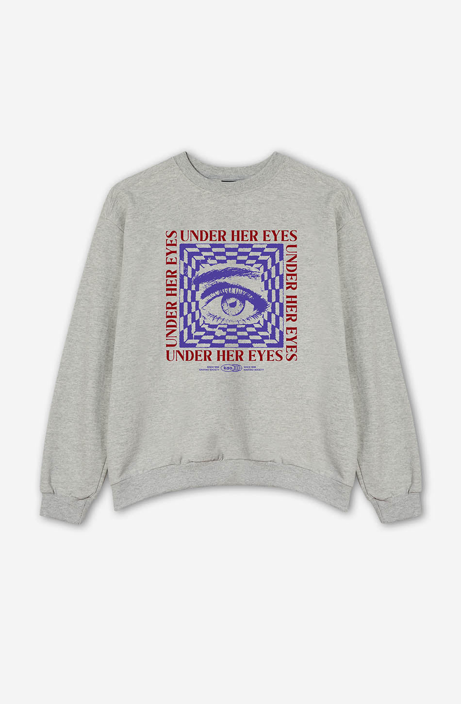 Under Her Eyes Gray Sweatshirt