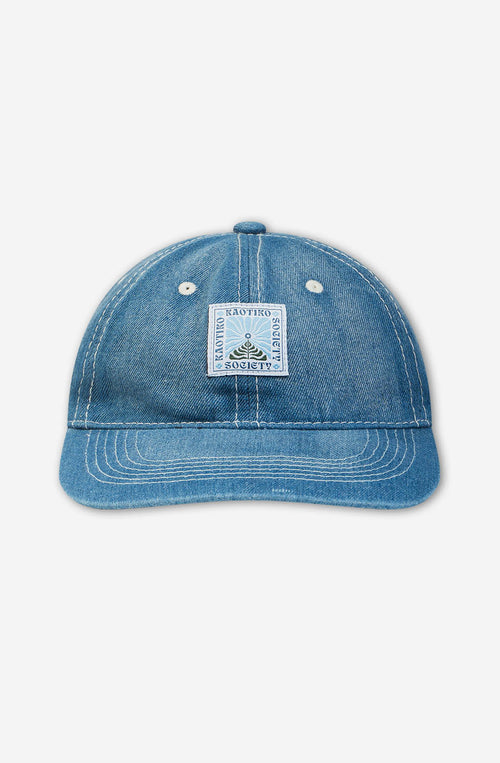 Gorra Flower Blue Medium Denim