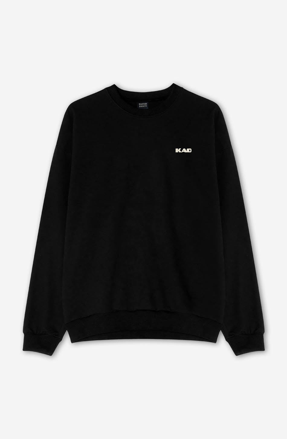 Warten auf dich schwarzes Sweatshirt