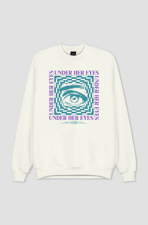 Under Her Eyes Ivory Sweatshirt