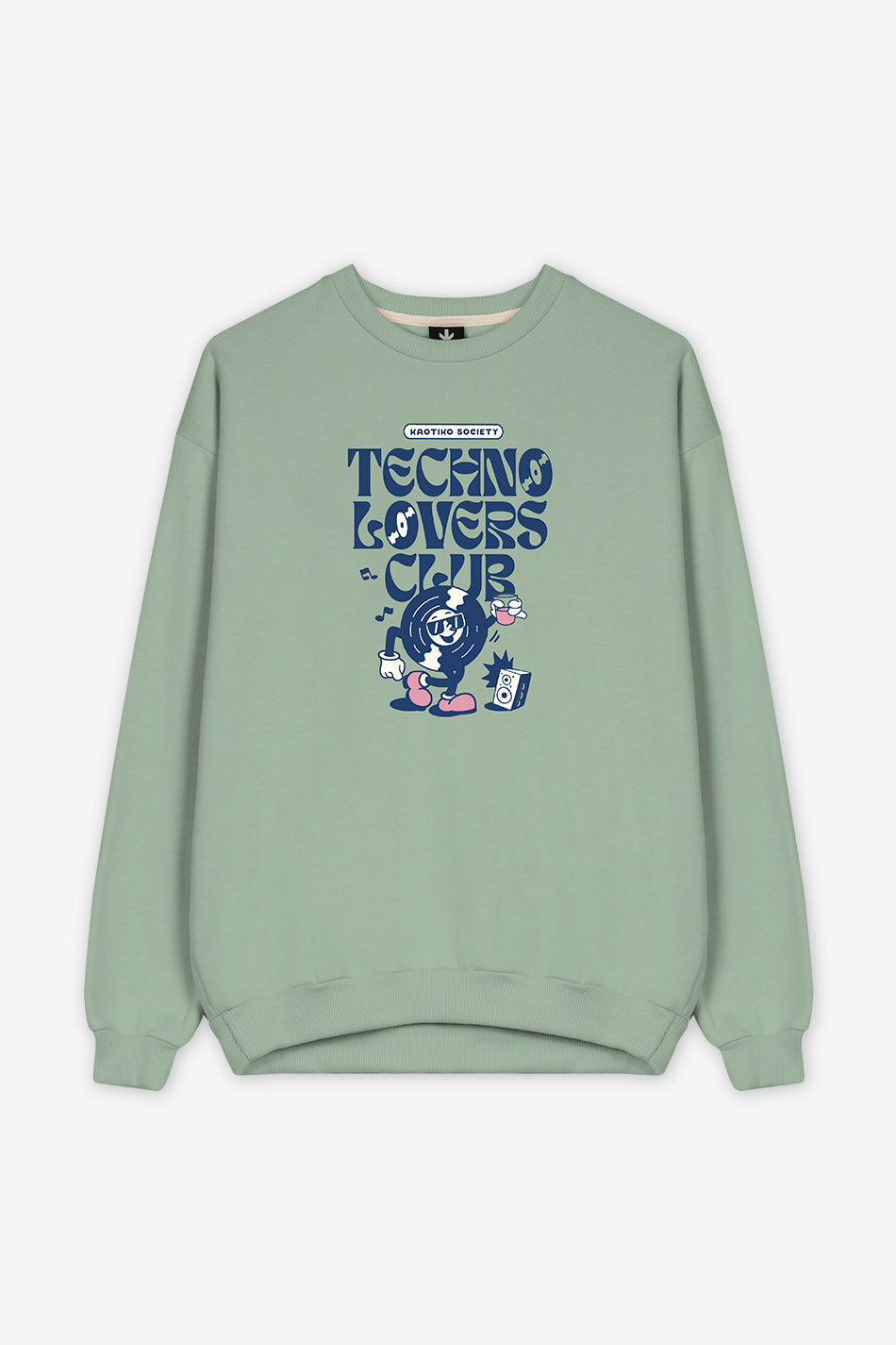 Techno Lovers Club Fresh Green Sweatshirt