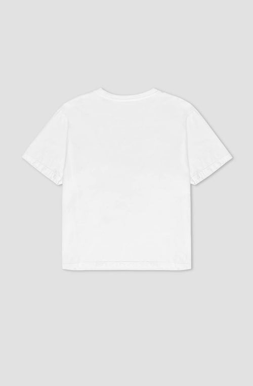 Washed Punk Angel White T-shirt