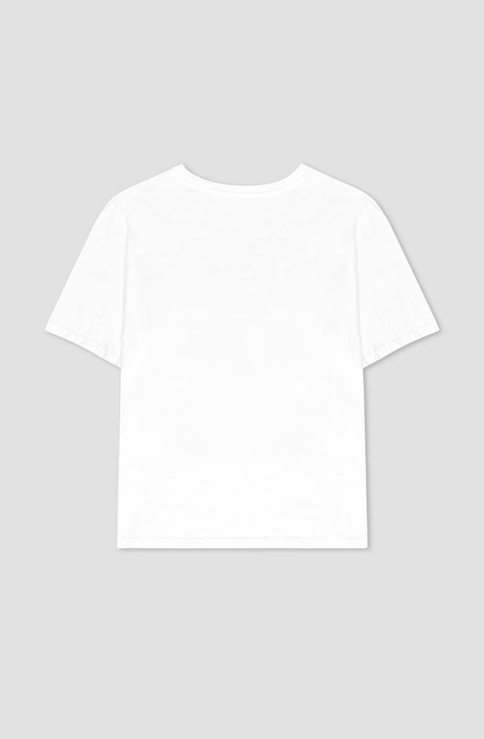 Washed Punk Angel White T-shirt