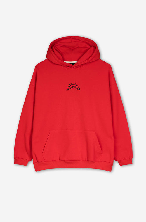 Sudadera Heart Hand Kao Red