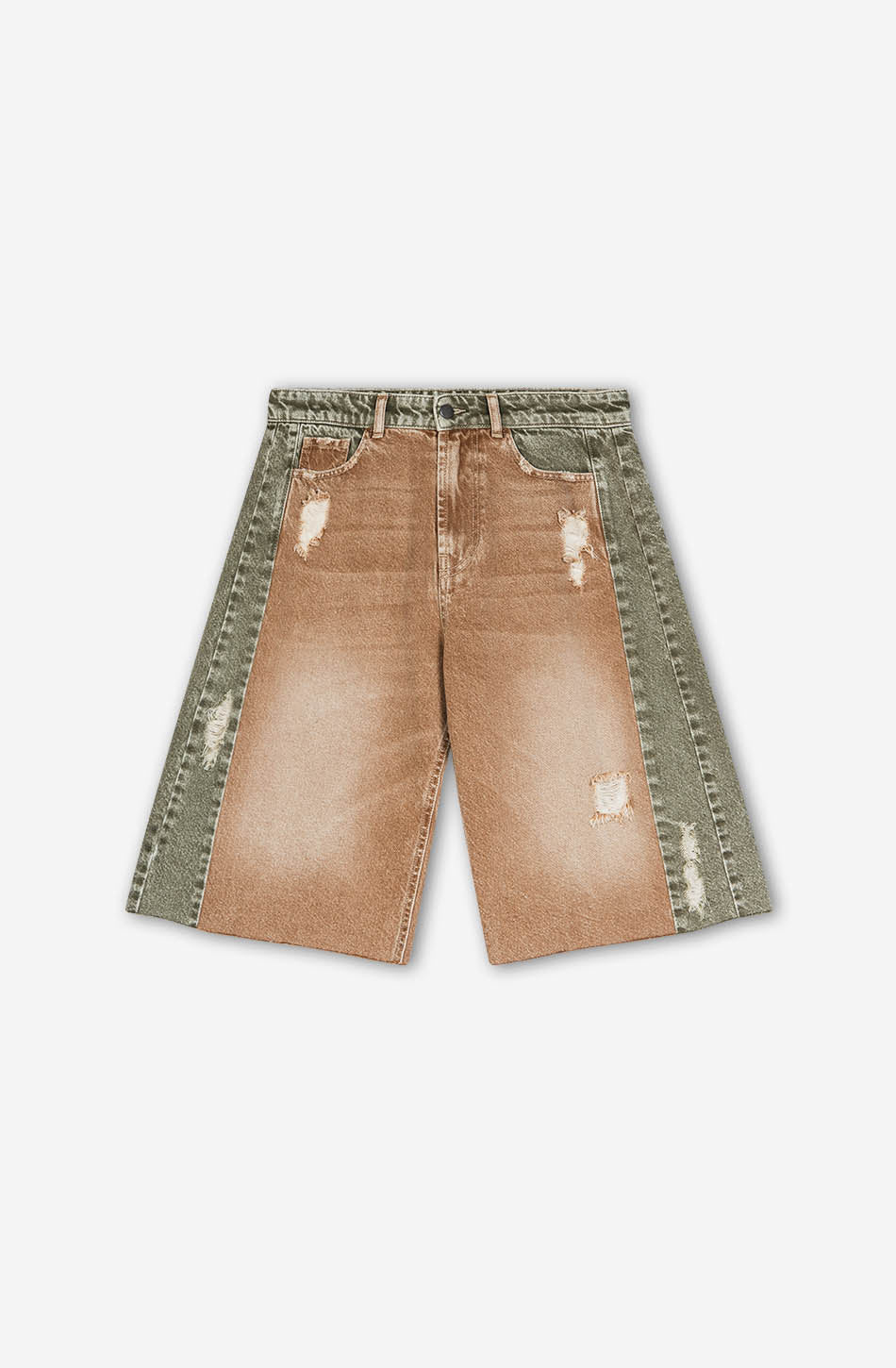 Bermuda Tusa Washed Army/Braun