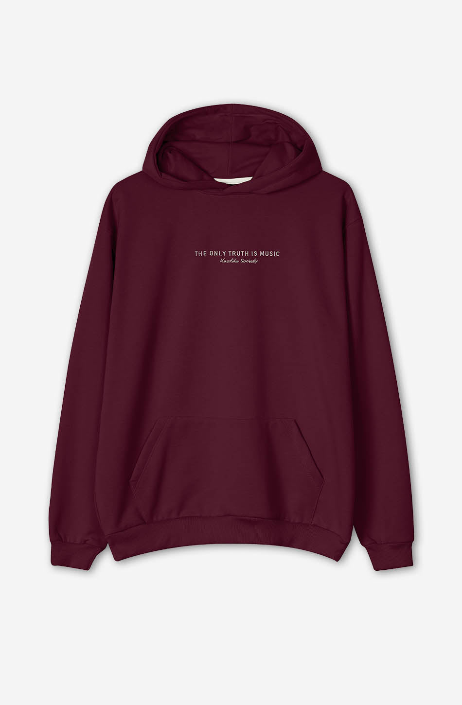 Sudadera The Only Truth Is Music Wine